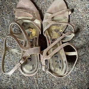 I am selling a pair of J,J.S prom shoes